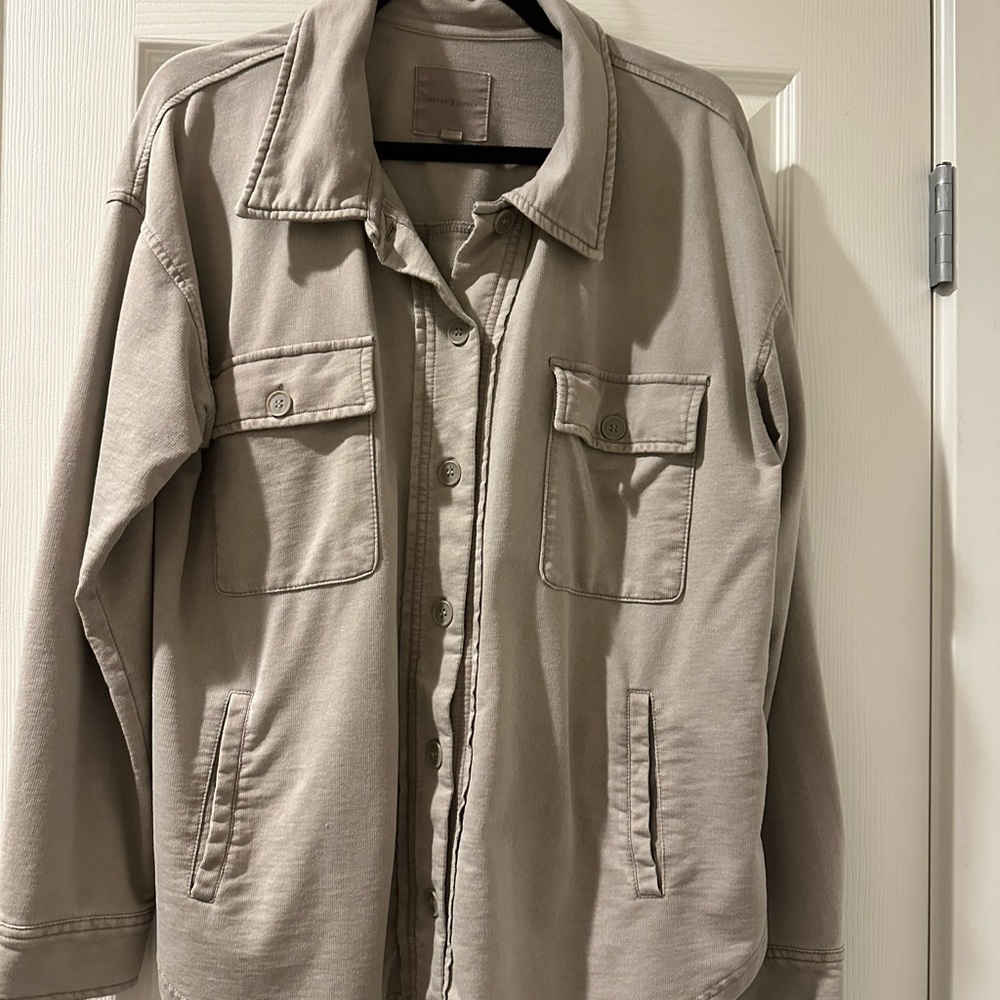 Thread & Supply Cotton Shacket